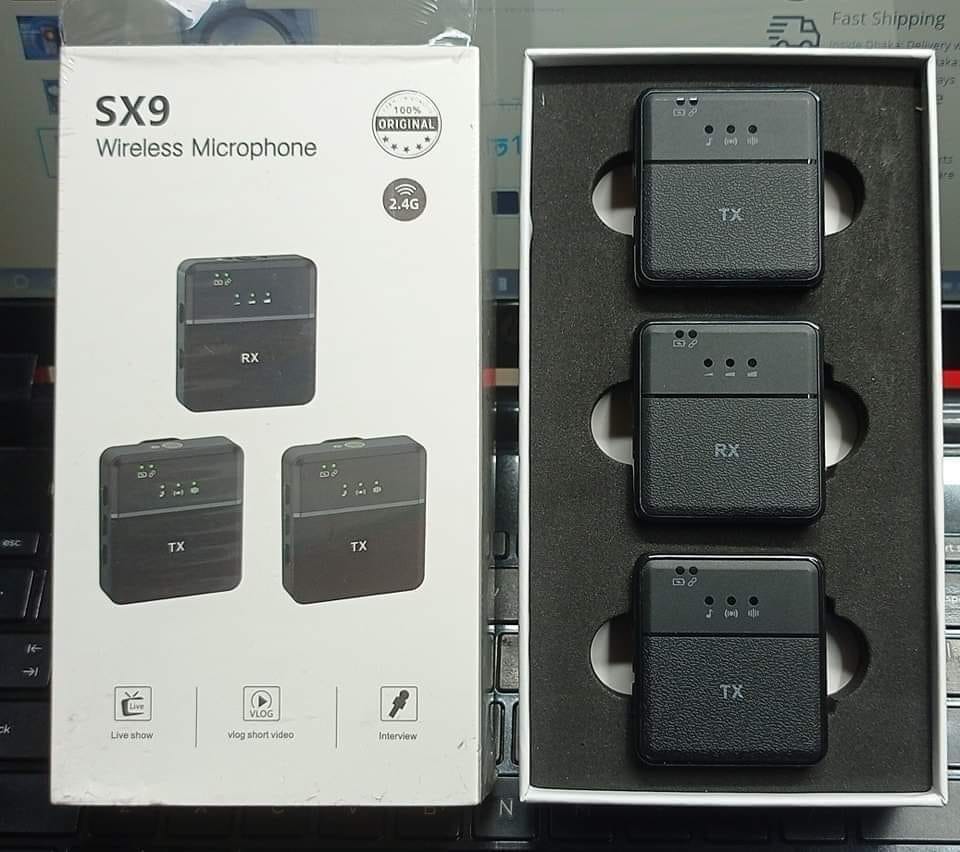 SX9 Dual Wireless Microphone